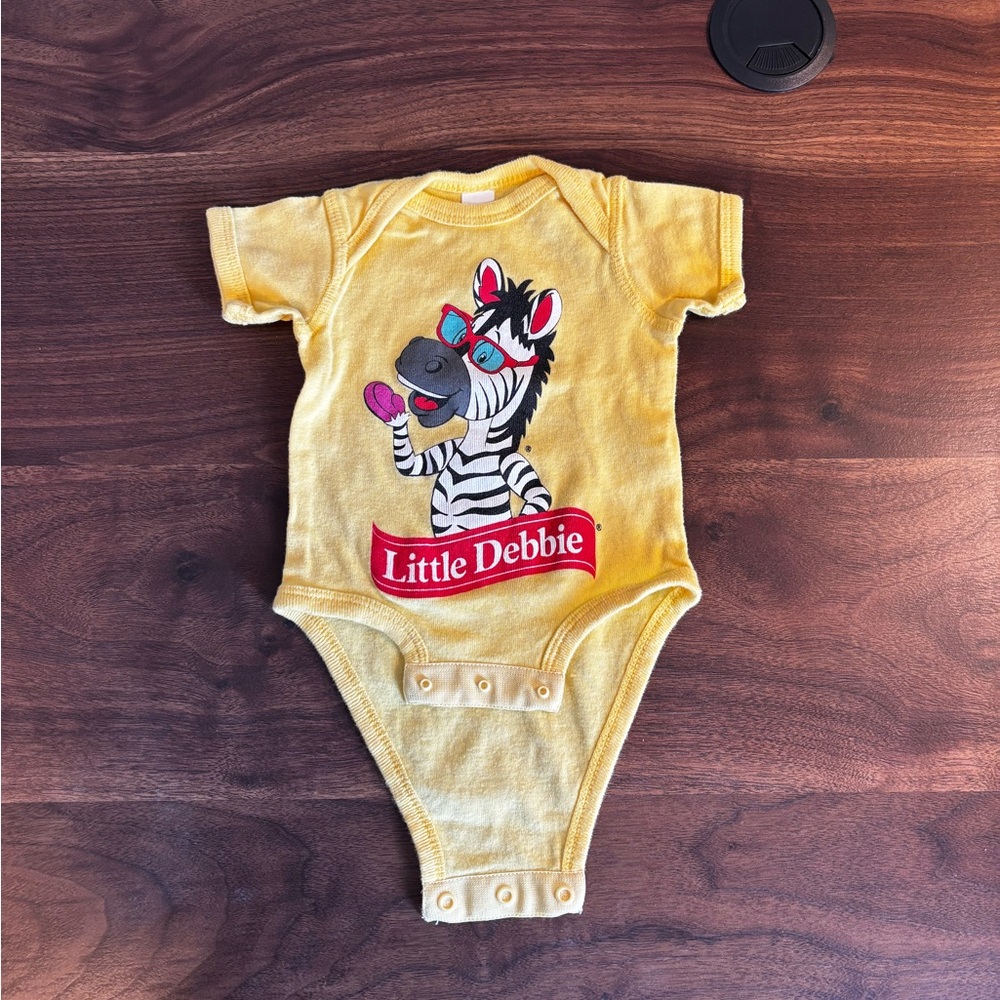 Little Debbie Zebra Onesie